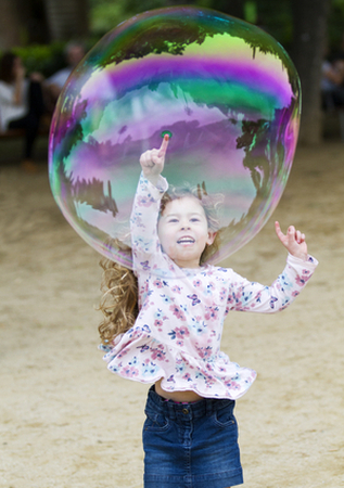 La felicità ... in una bolla