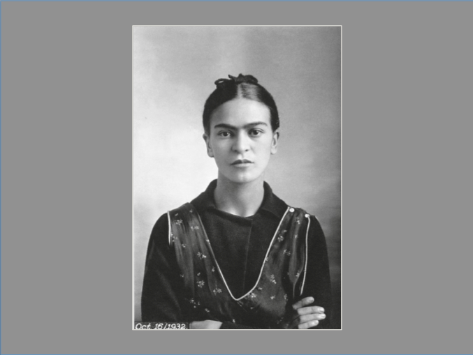 Dipingere con i numeri – Frida Kahlo 